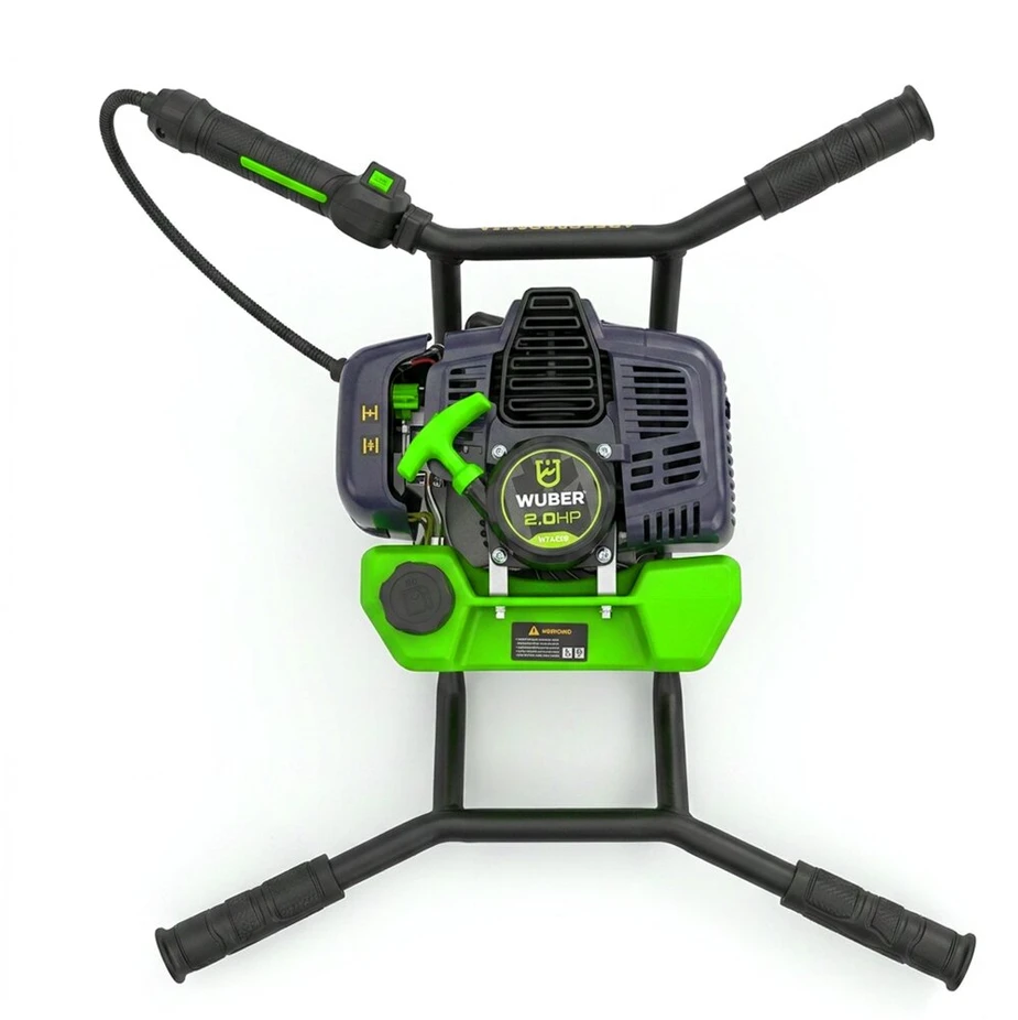 Dviejų asmenų benzininis žemės grąžtas Wuber W74326, 1,5 kW/2,0 AG