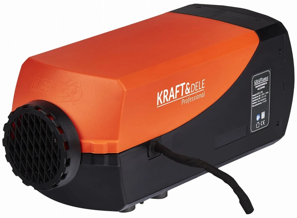Kraftdele Dyzelinis oro šildytuvas Kraft & Dele KD11781, 8kW 12V/15V