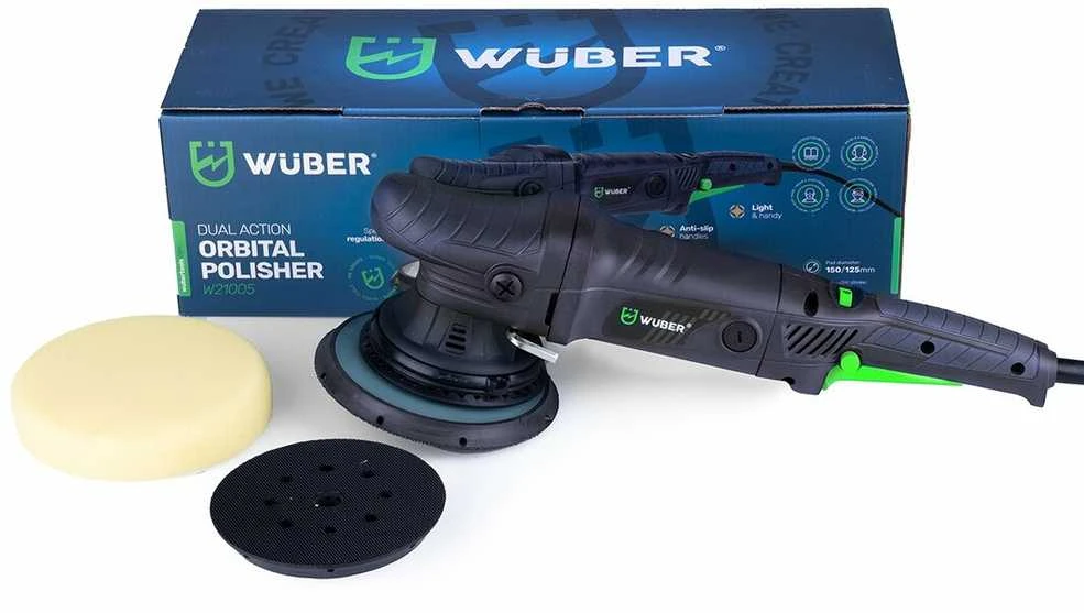 Ekscentrinis poliruoklis Wuber 1500W