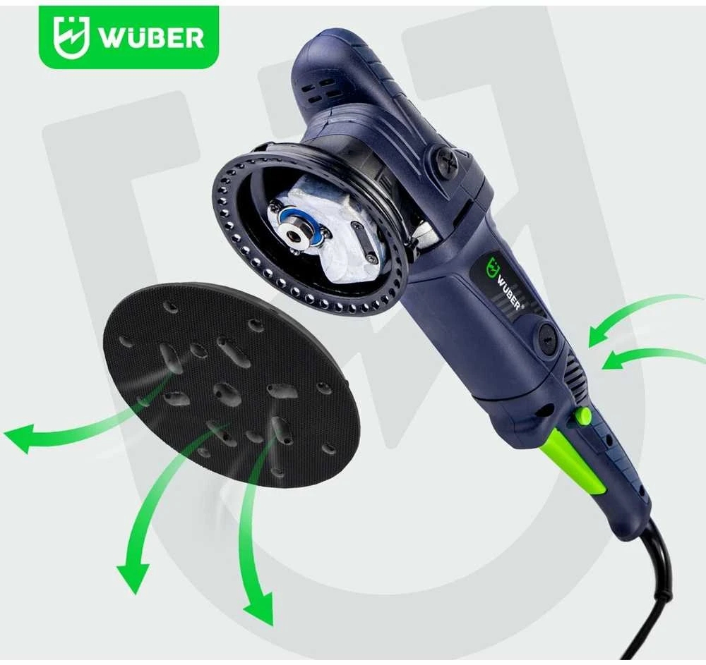 Ekscentrinis poliruoklis Wuber 1500W