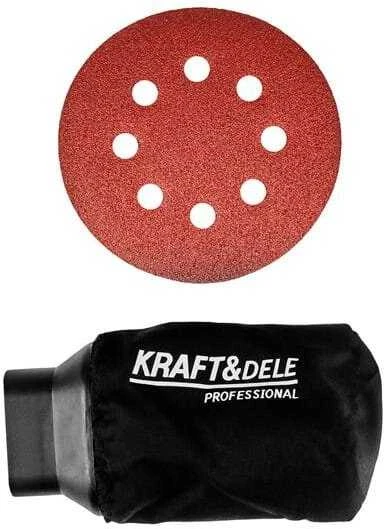 Ekscentrinis šlifuoklis Kraft & Dele KD1678, 125mm, 1200W