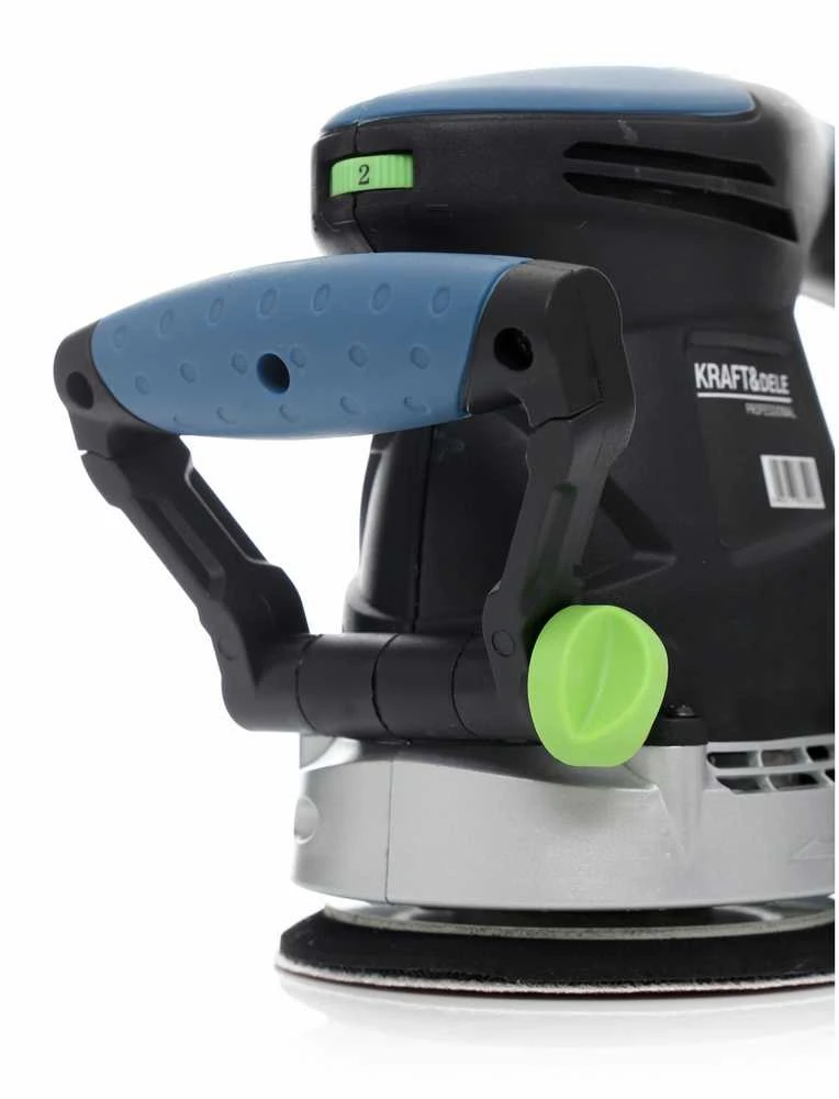 Ekscentrinis šlifuoklis Kraft & Dele KD1678-Z, 125mm, 1200W