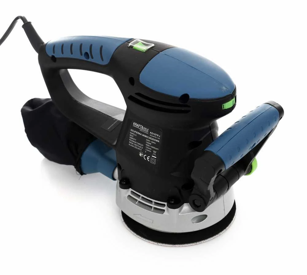 Ekscentrinis šlifuoklis Kraft & Dele KD1678-Z, 125mm, 1200W