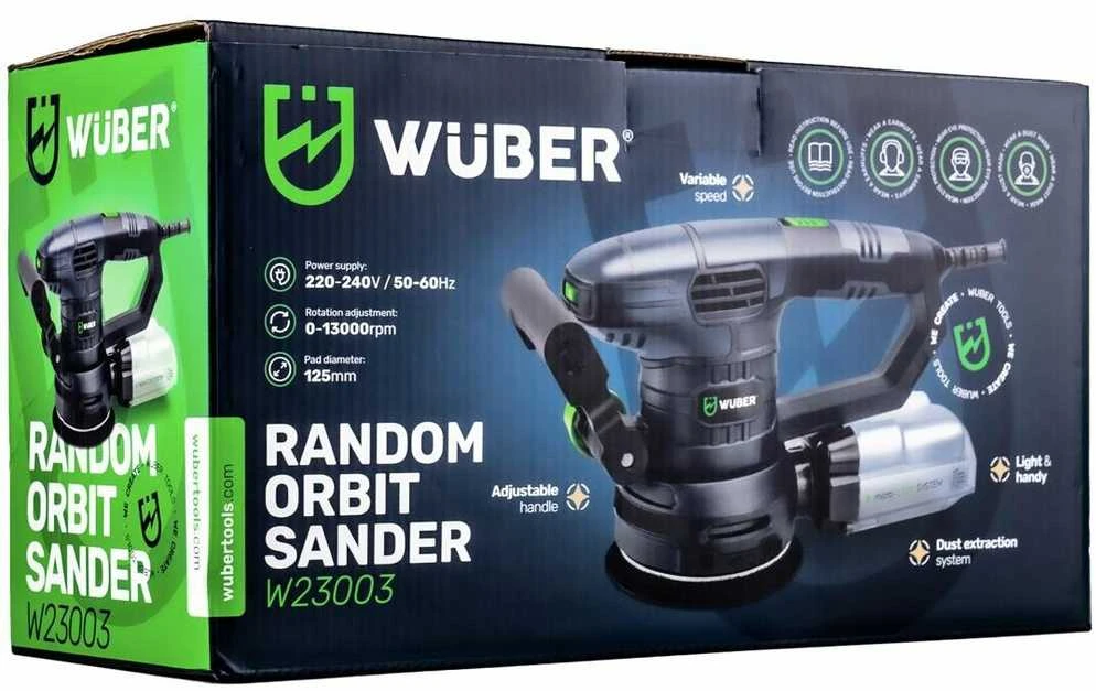 Ekscentrinis šlifuoklis Wuber W23003 1300W