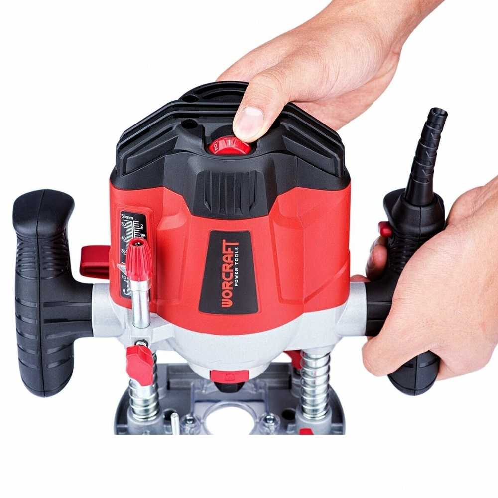 Elektrinė freza Worcraft 1200W