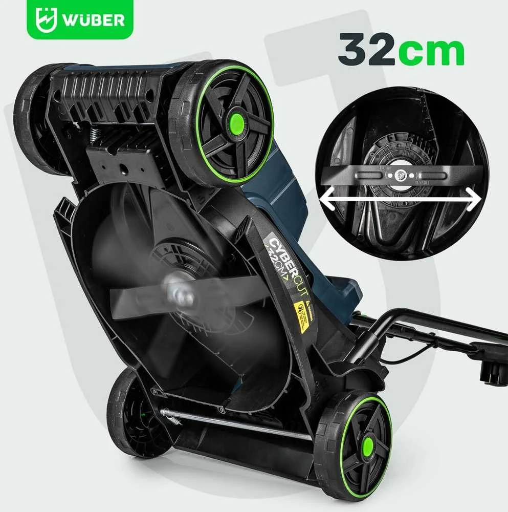 Elektrinė vejapjovė Wuber W08102, 1200W
