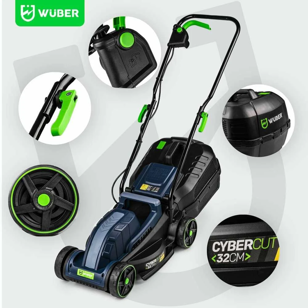 Elektrinė vejapjovė Wuber W08102, 1200W