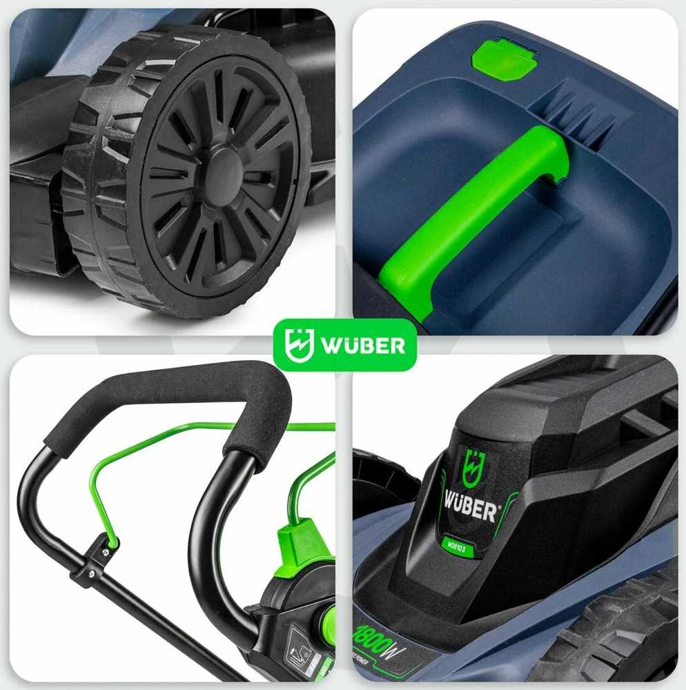 Elektrinė vejapjovė Wuber W08103, 1800W