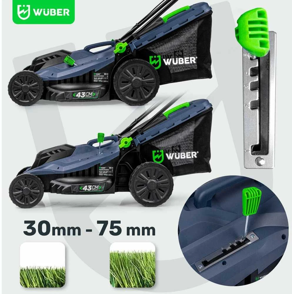 Elektrinė vejapjovė Wuber W08103, 1800W