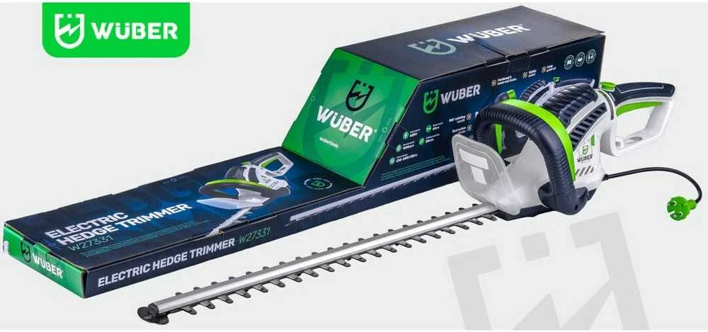 Elektrinės gyvatvorių žirklės Wuber W27331; 620W; 61cm