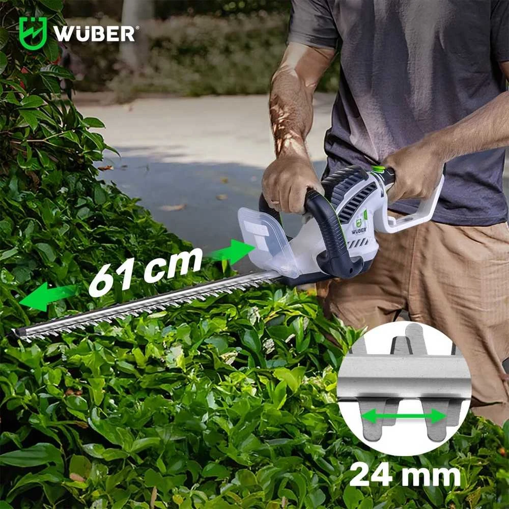 Elektrinės gyvatvorių žirklės Wuber W27331; 620W; 61cm