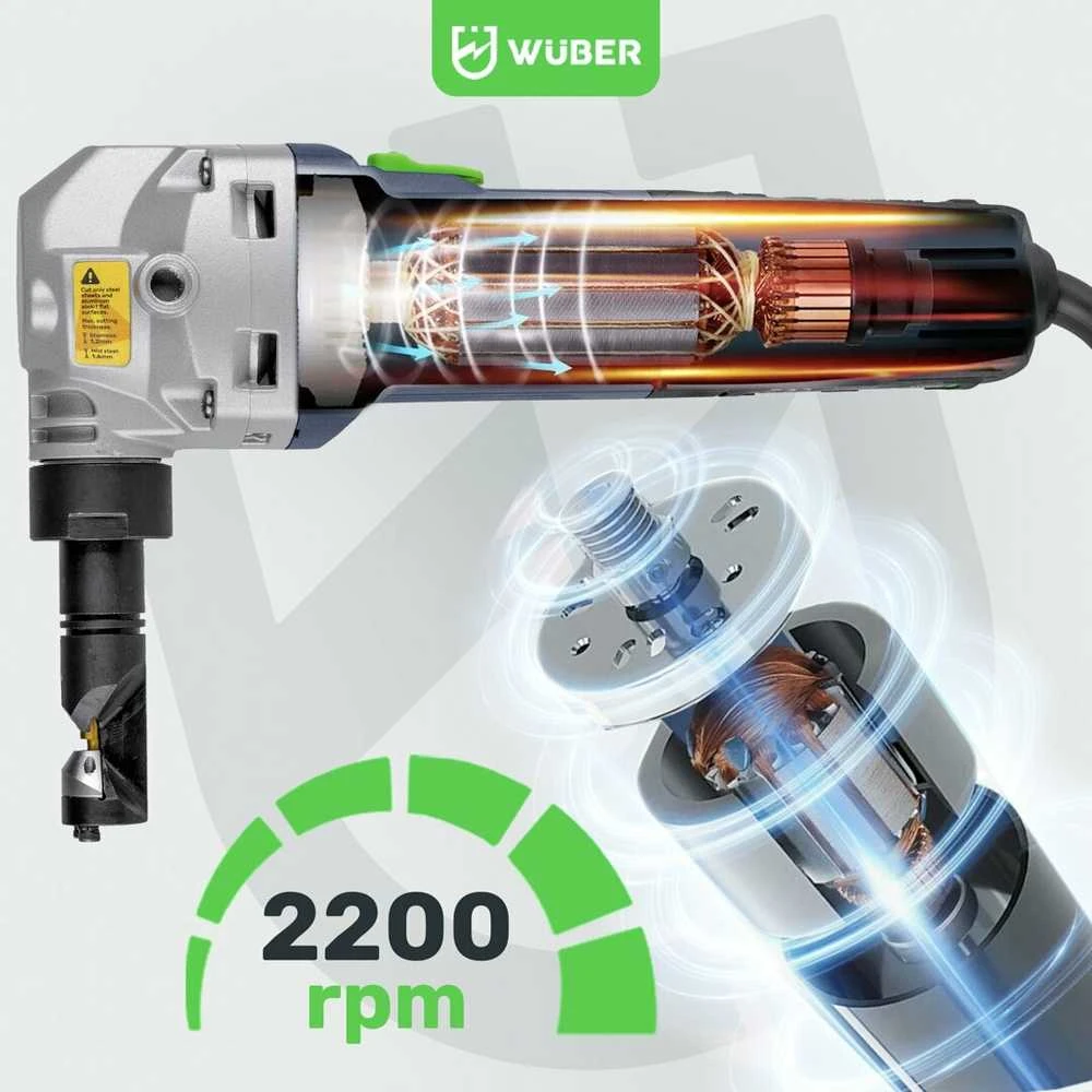 Elektrinės skardos žirklės 500W Wuber