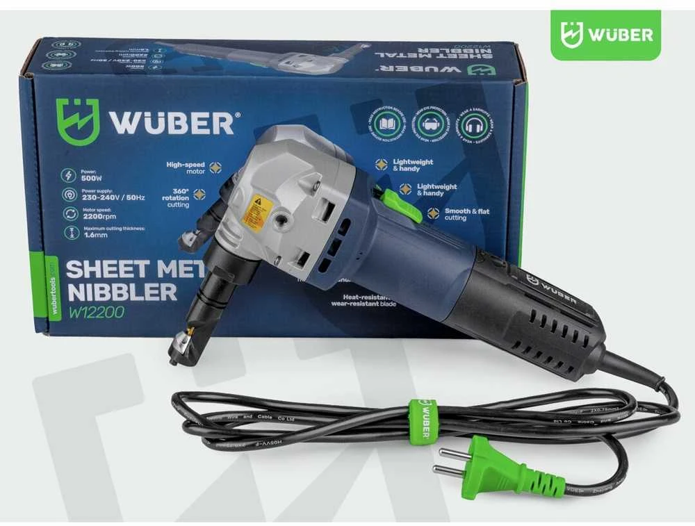 Elektrinės skardos žirklės 500W Wuber
