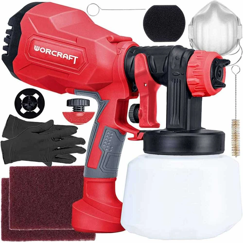 Elektrinis dažų purkštuvas Worcraft SG04-1000