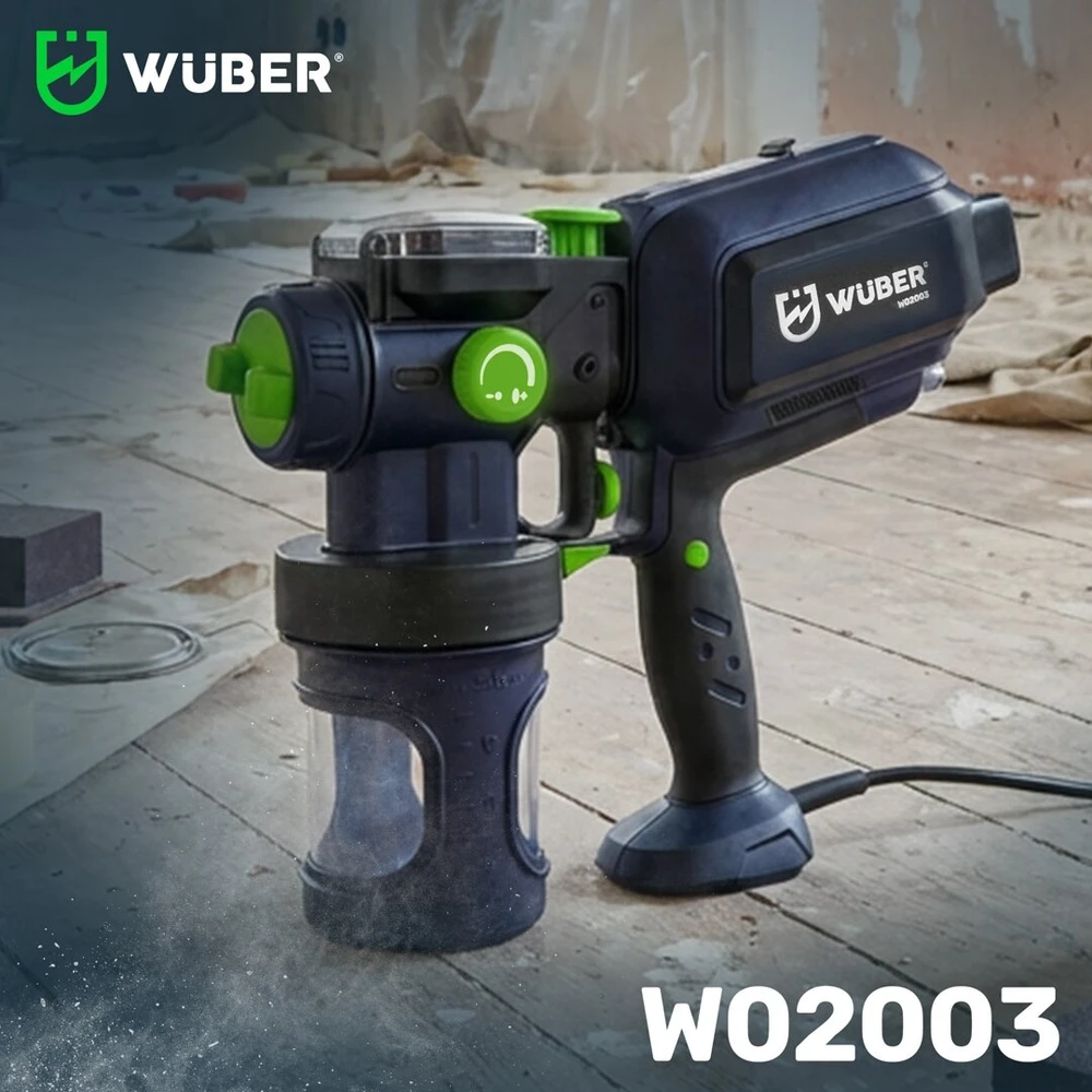 Elektrinis dažų purkštuvas Wuber W02003, 550 W
