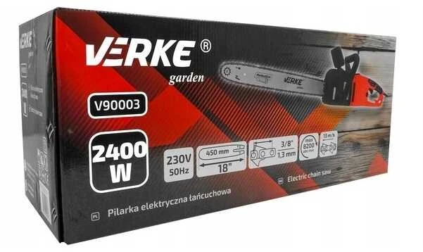 Elektrinis grandininis pjūklas VERKE 2400W