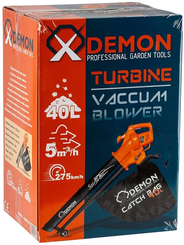 Elektrinis lapų pūstuvas/siurblys Demon M88165, 3000 W