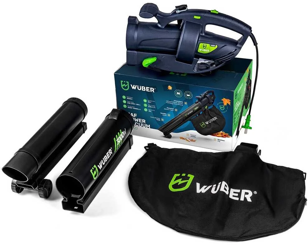 Elektrinis lapų pūstuvas/siurblys Wuber W43420
