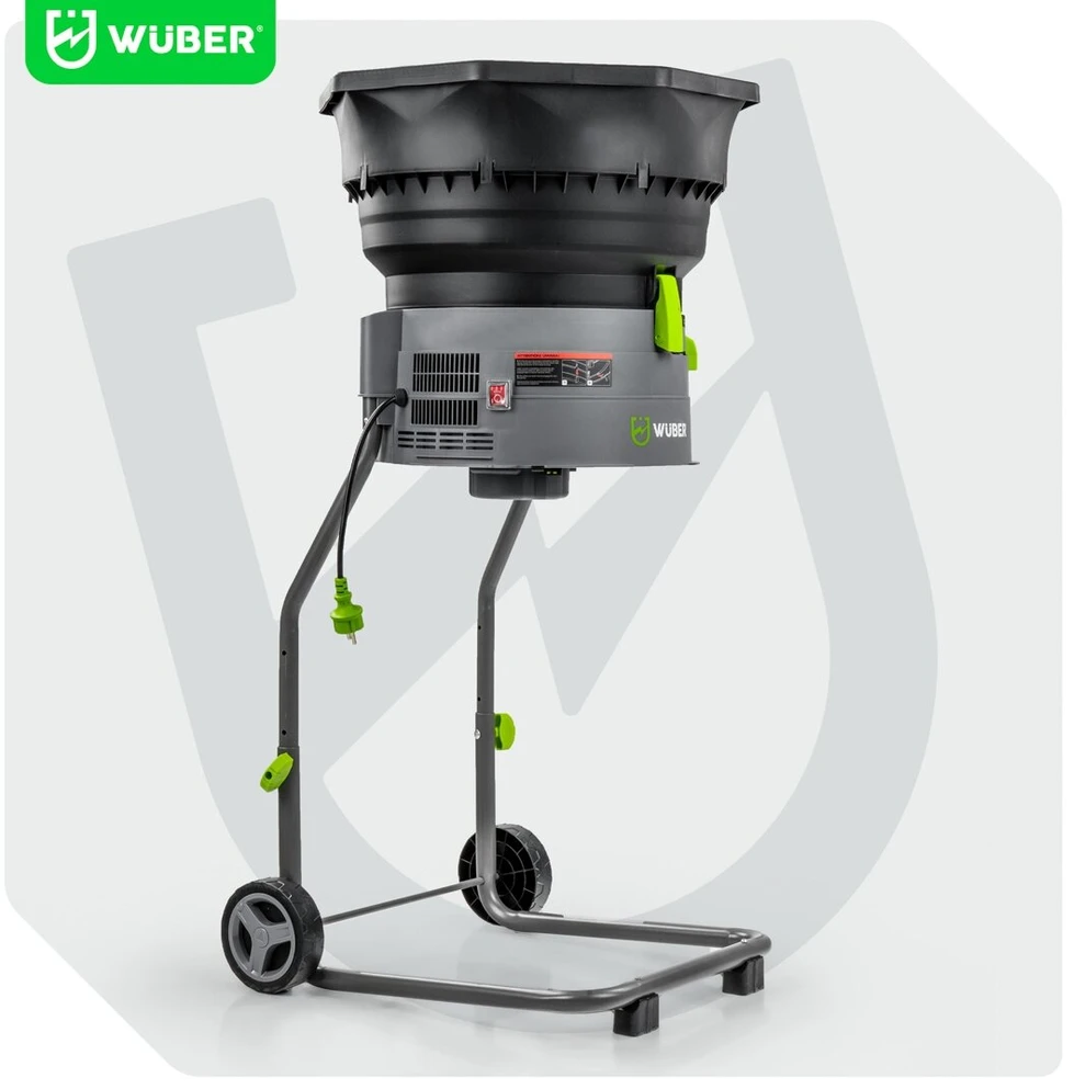 Elektrinis lapų smulkintuvas Wuber 1800 W, 80 l