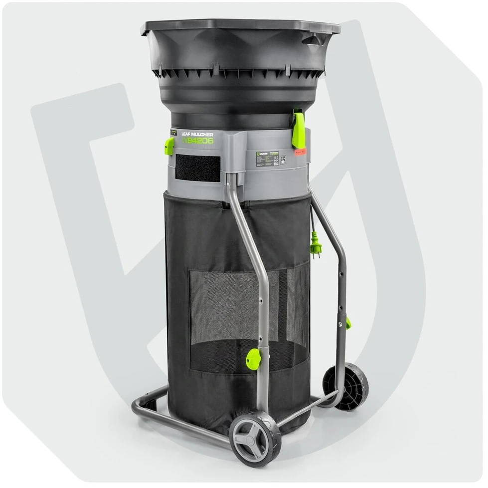 Elektrinis lapų smulkintuvas Wuber 1800 W, 80 l