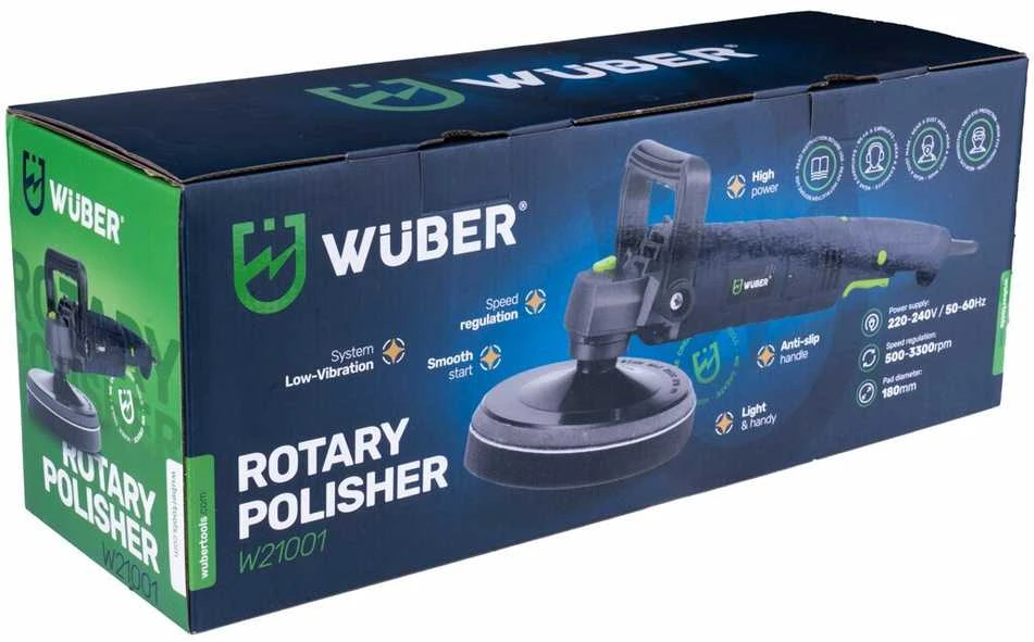 Elektrinis poliruoklis WUBER 2300W 180mm