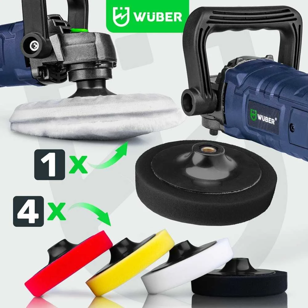 Elektrinis poliruoklis WUBER 2300W 180mm