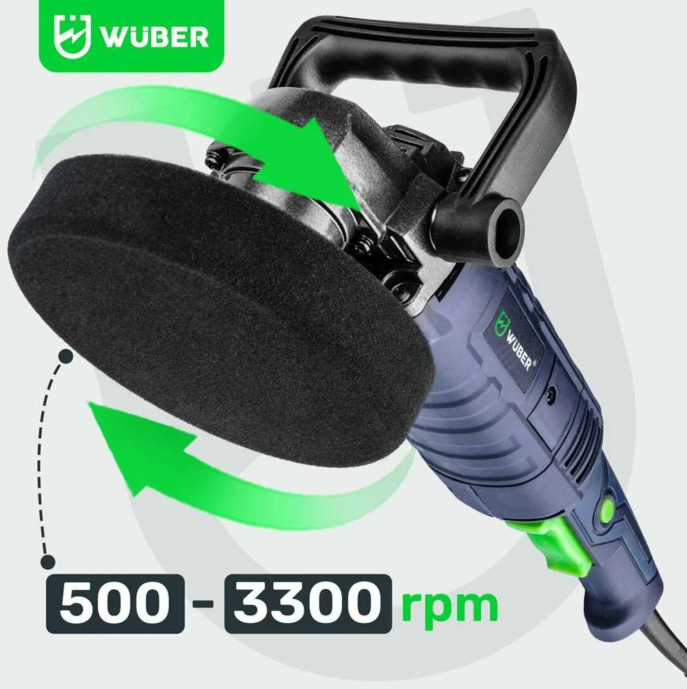 Elektrinis poliruoklis WUBER 2300W 180mm