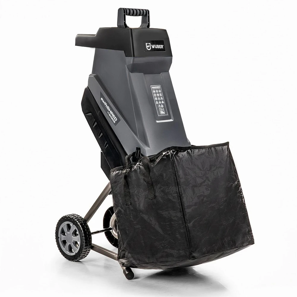 Elektrinis šakų smulkintuvas WUBER, 2500W, 45L