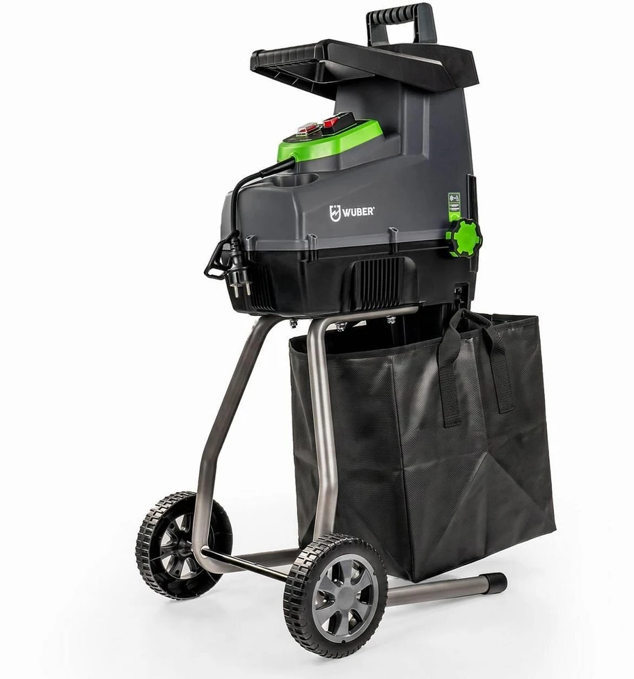 Elektrinis šakų smulkintuvas WUBER, 2800W, 60L