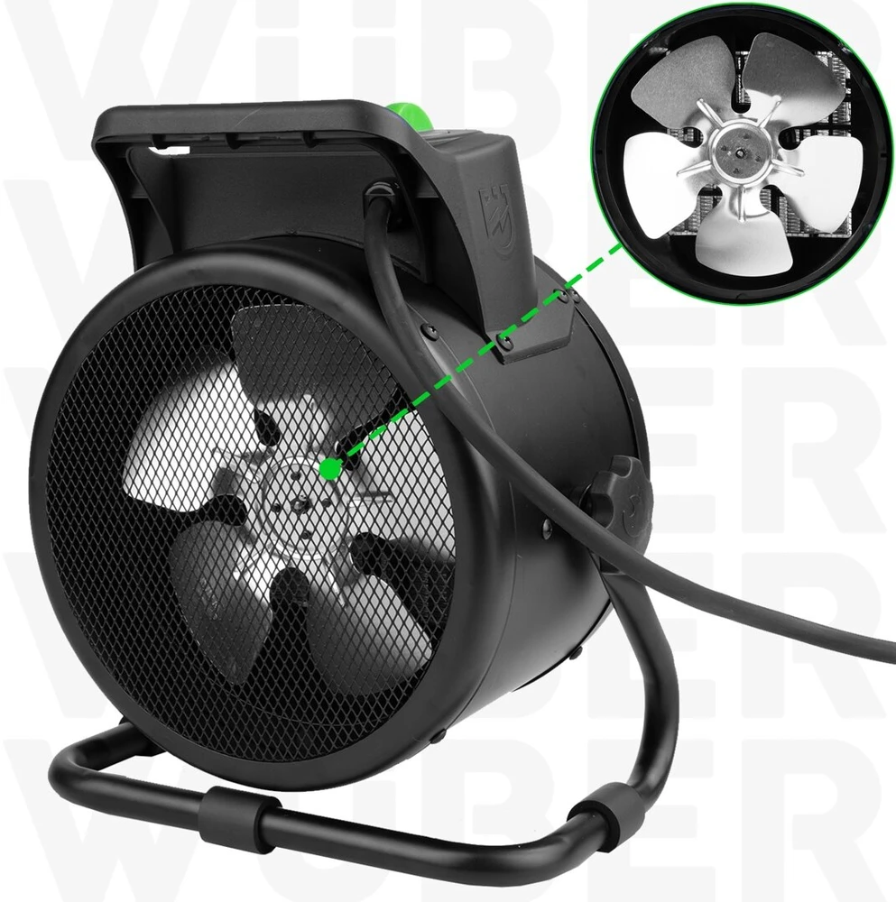 Elektrinis šildytuvas Wuber W16012, 3000 W