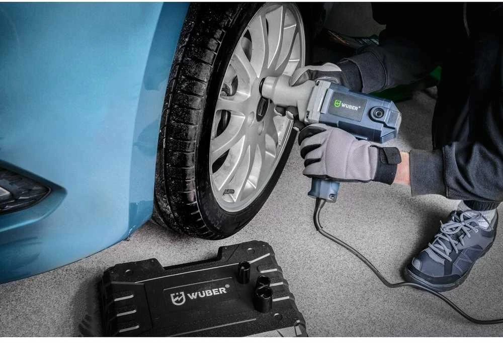 Elektrinis smūginis veržliasukis Wuber 2200W 800Nm