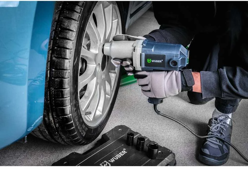 Elektrinis smūginis veržliasukis Wuber 2200W 800Nm