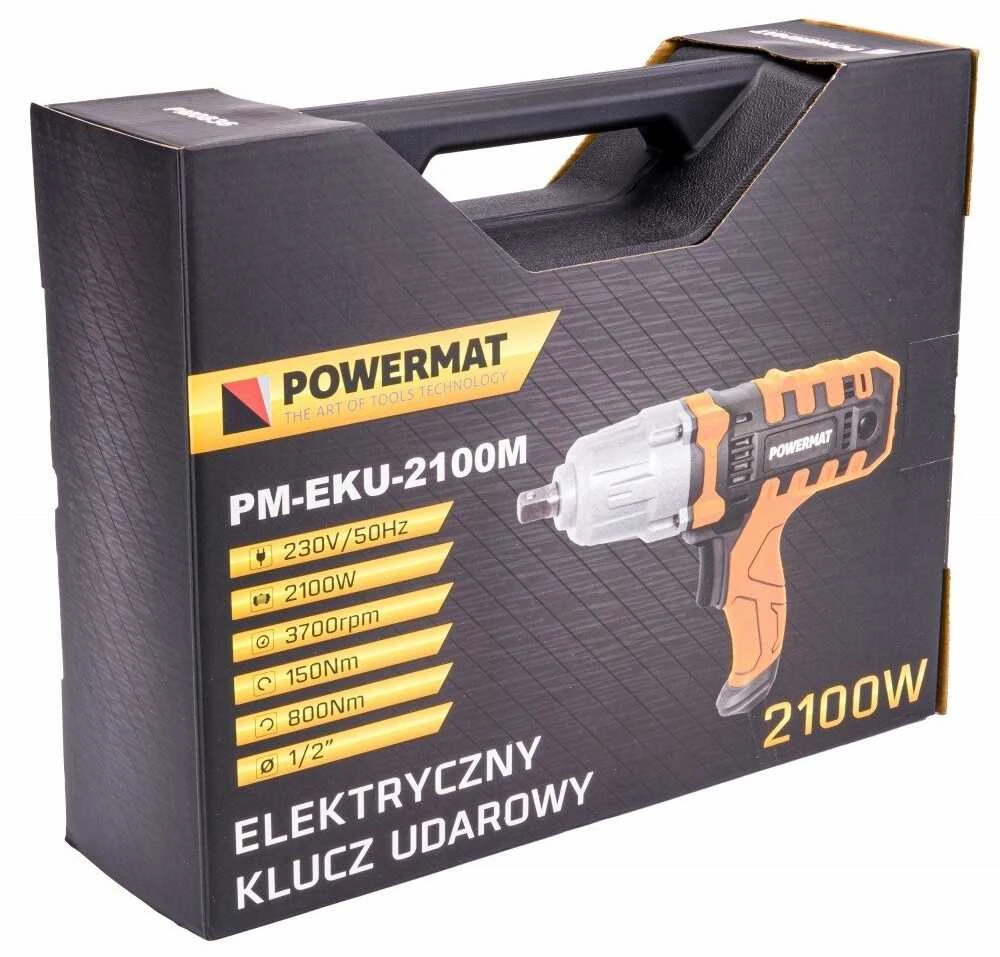 Elektrinis veržliasukis POWERMAT 800Nm