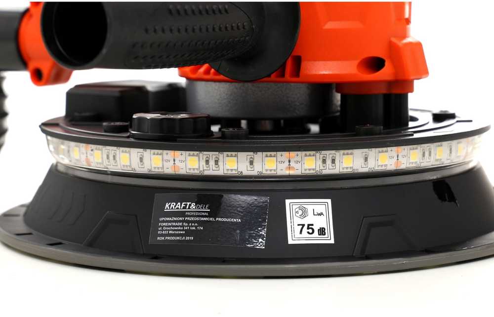 Kraftdele Glaisto šlifuoklis su LED apšvietimu Kraft & Dele KD1741, 1500W