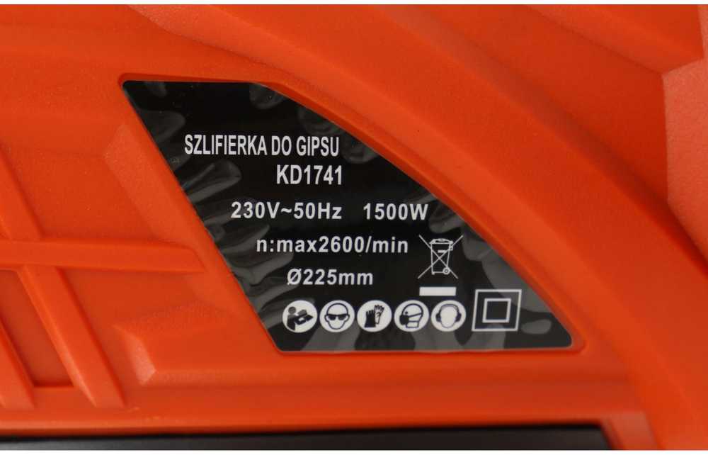 Kraftdele Glaisto šlifuoklis su LED apšvietimu Kraft & Dele KD1741, 1500W