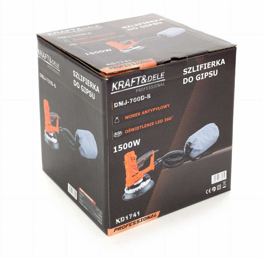 Kraftdele Glaisto šlifuoklis su LED apšvietimu Kraft & Dele KD1741, 1500W