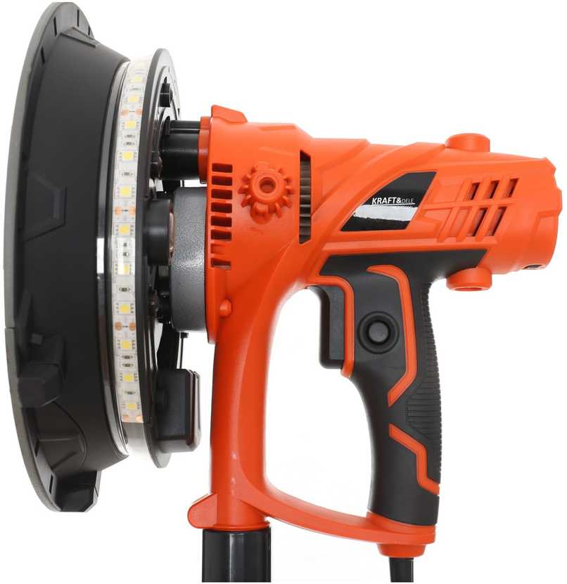 Kraftdele Glaisto šlifuoklis su LED apšvietimu Kraft & Dele KD1741, 1500W