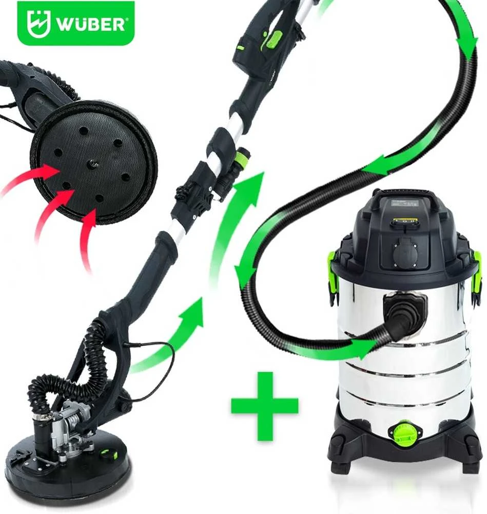 Glaisto šlifuoklis su trikampiu padu WUBER W26601