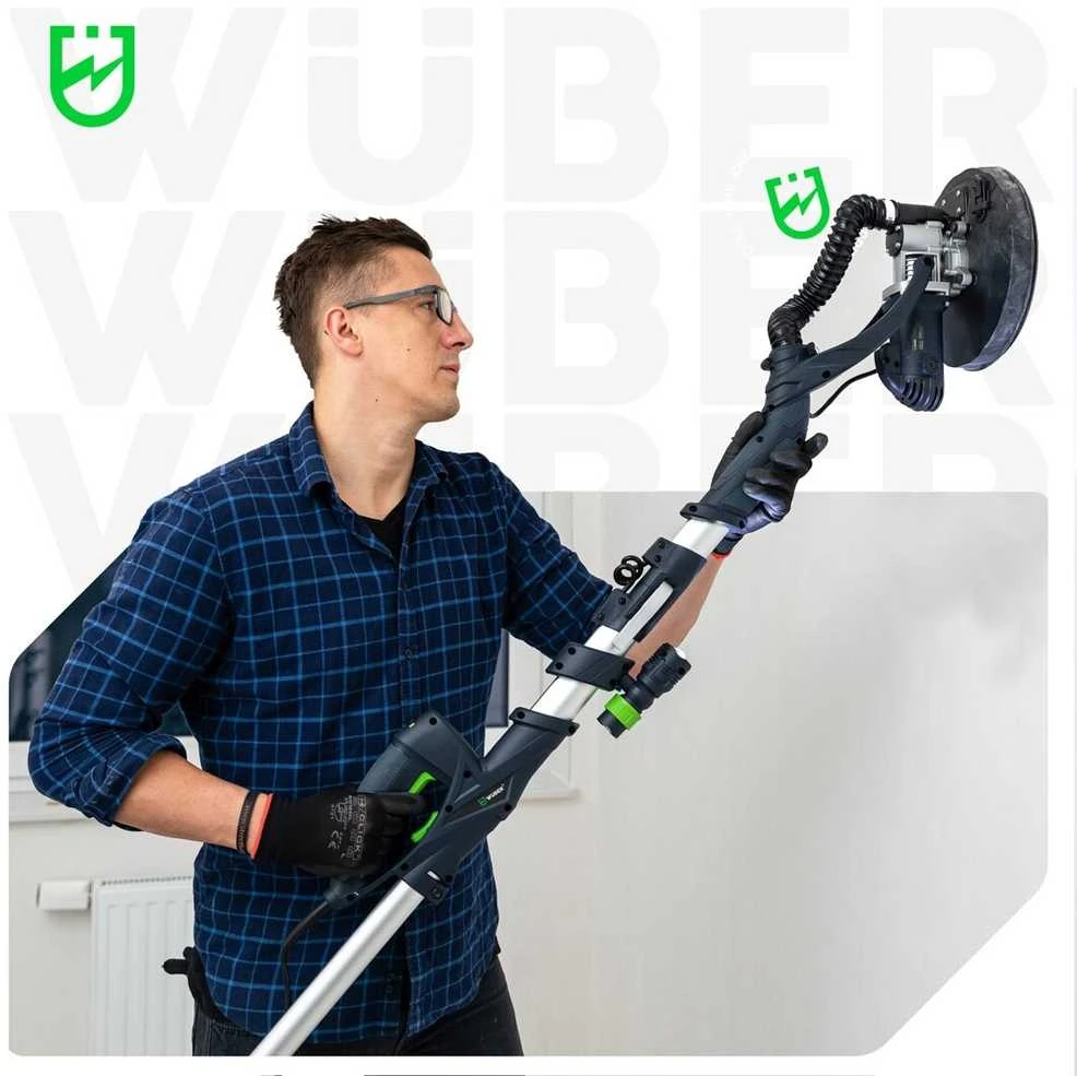 Glaisto šlifuoklis su trikampiu padu WUBER W26601