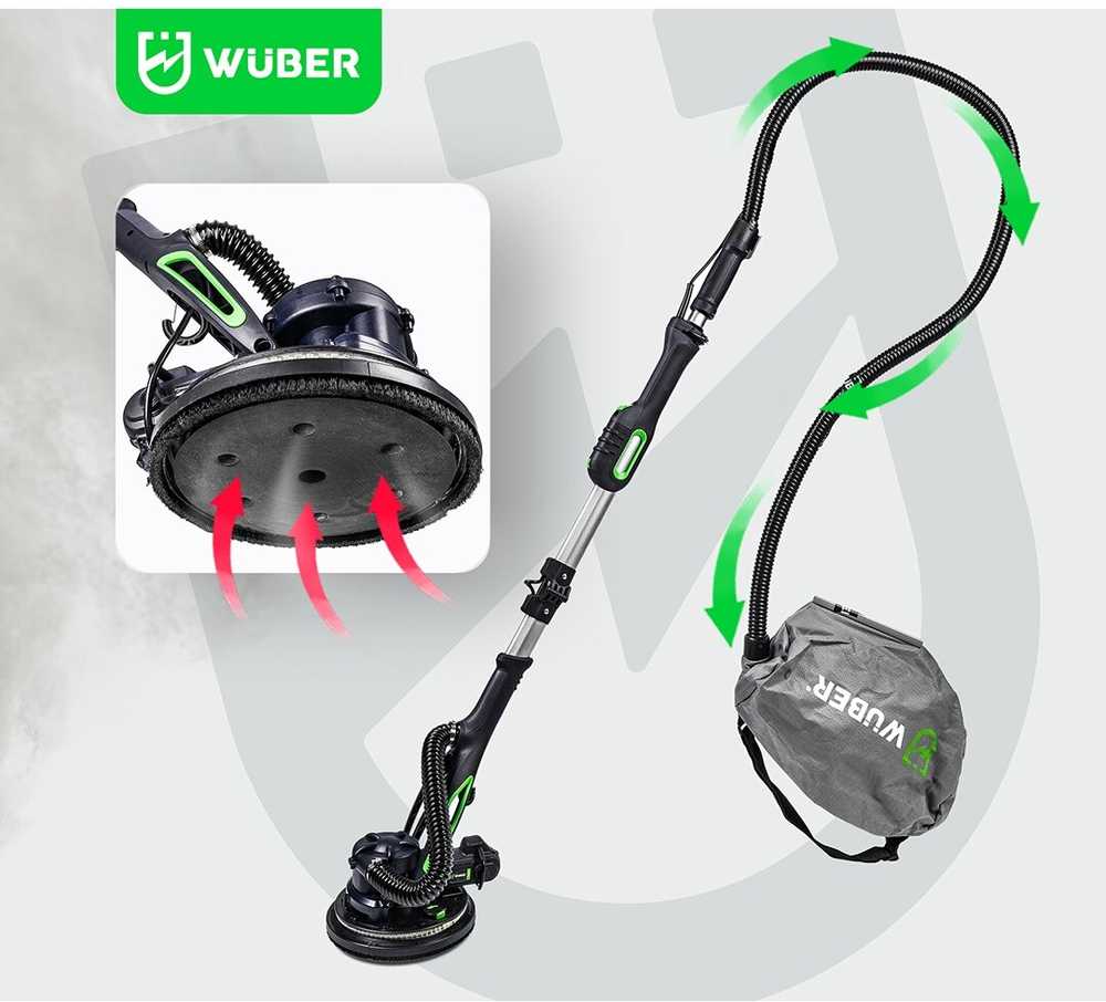Glaisto šlifuoklis Wuber W26604, 900W