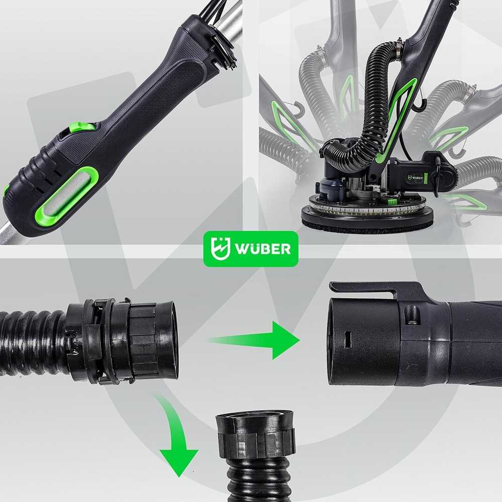 Glaisto šlifuoklis Wuber W26604, 900W