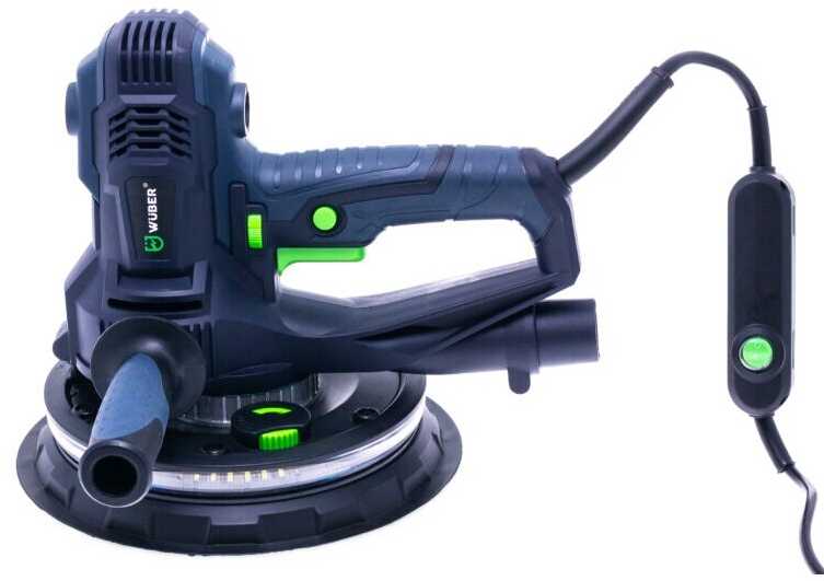 Glaisto Šlifuoklis WUBER WR-DS-1400N su LED apšvietimu