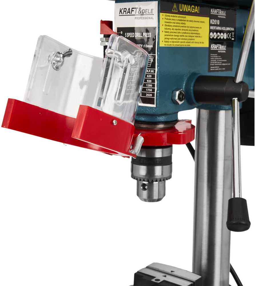 Grąžtas Bestcraft Gręžimo staklės Kraft & Dele KD510, 13mm 1550W