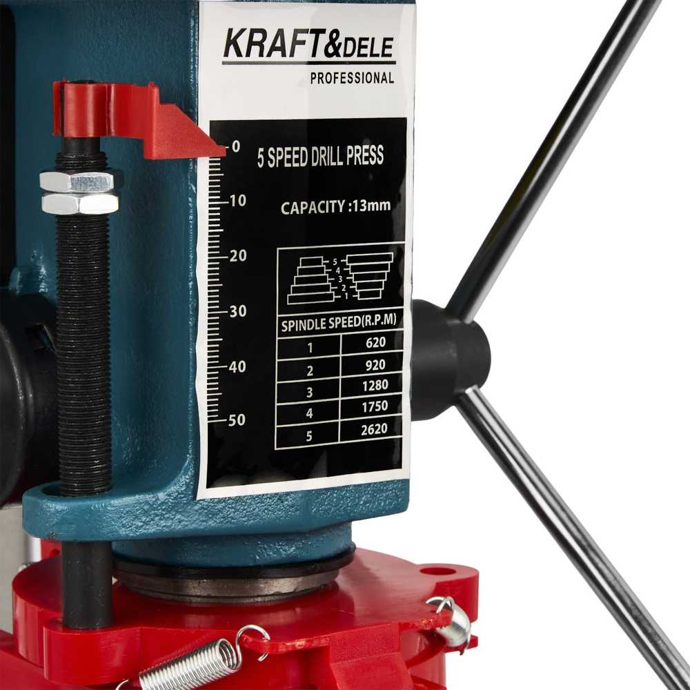 Grąžtas Bestcraft Gręžimo staklės Kraft & Dele KD510, 13mm 1550W
