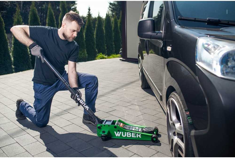 Hidraulinis žemo profilio domkratas Wuber W22022 85-430mm, 3t