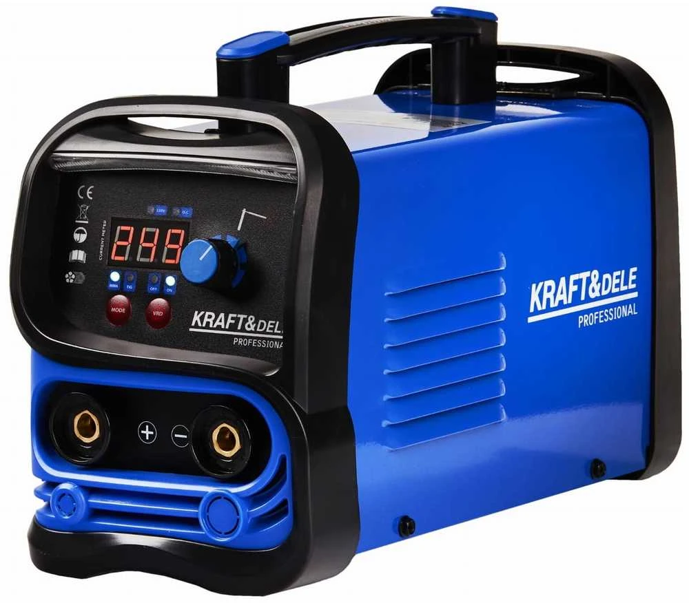 Inverterinis suvirinimo aparatas Kraft & Dele KD1880, IGBT/MMA/LIFT/TIG 350A