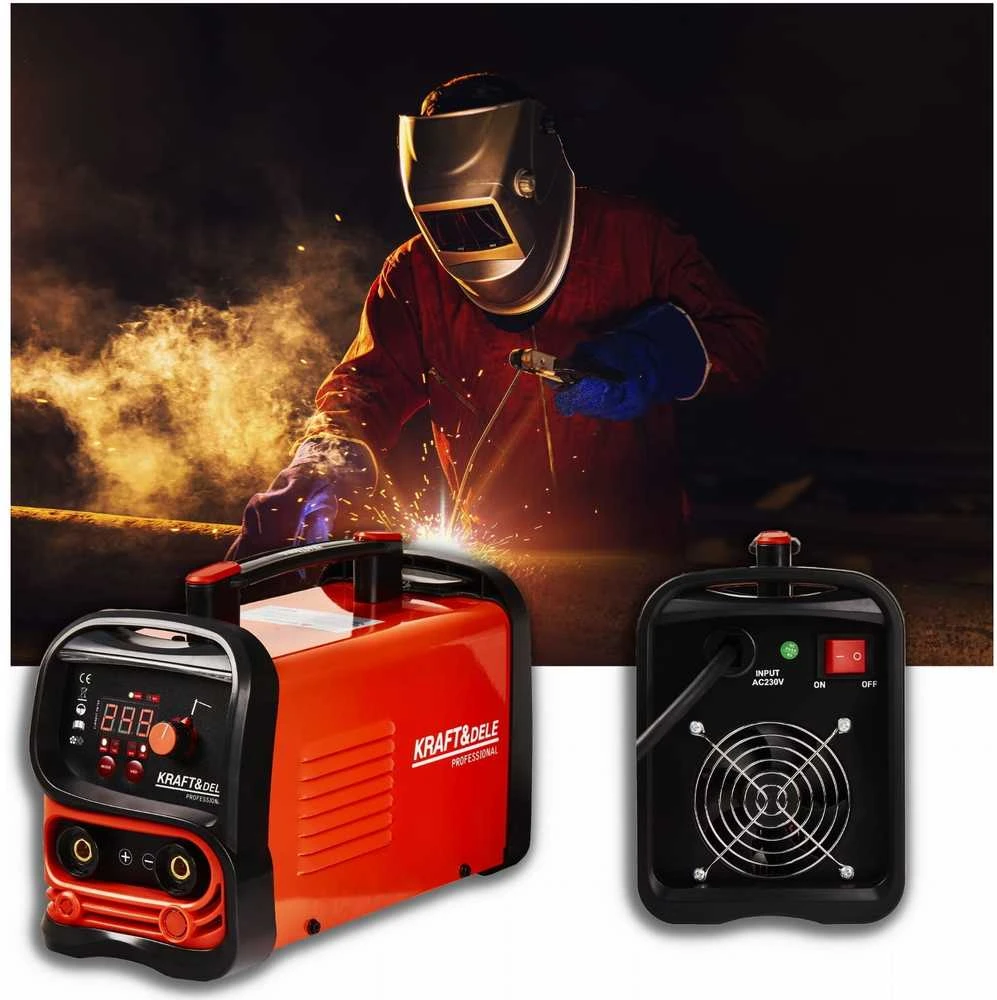 Inverterinis suvirinimo aparatas Kraft & Dele KD1881, IGBT/MMA/LIFT/TIG 350A