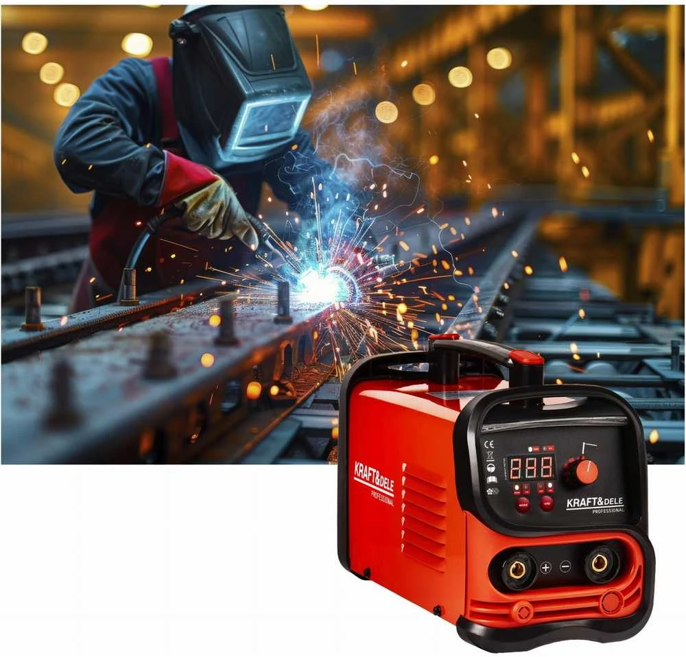 Inverterinis suvirinimo aparatas Kraft & Dele KD1881, IGBT/MMA/LIFT/TIG 350A