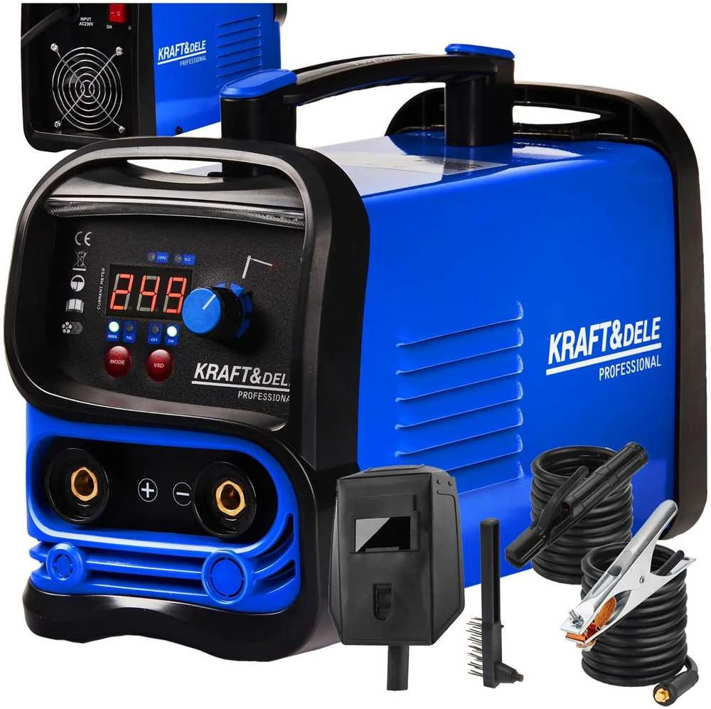 Inverterinis suvirinimo aparatas Kraft & Dele KD1880, IGBT/MMA/LIFT/TIG 350A