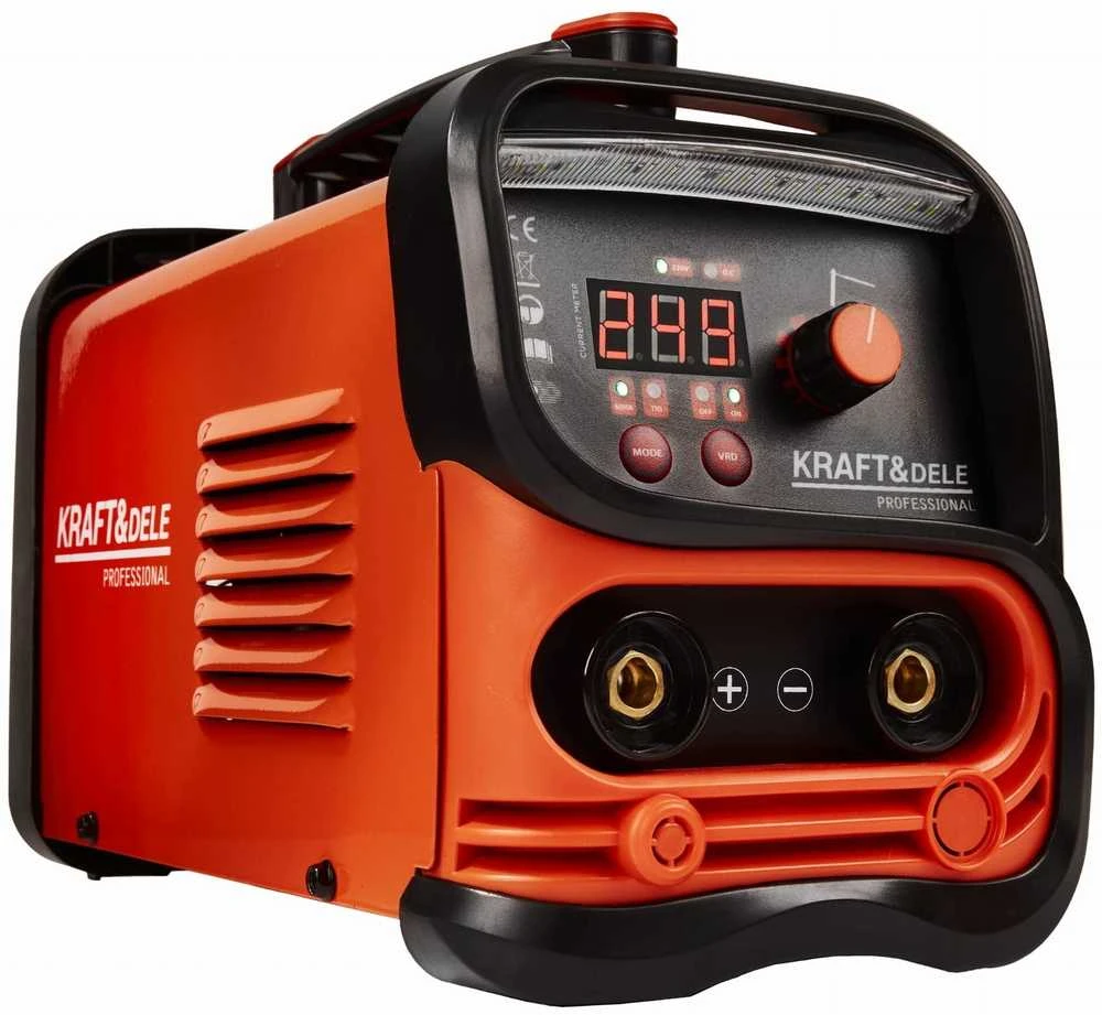 Inverterinis suvirinimo aparatas Kraft & Dele KD1881, IGBT/MMA/LIFT/TIG 350A
